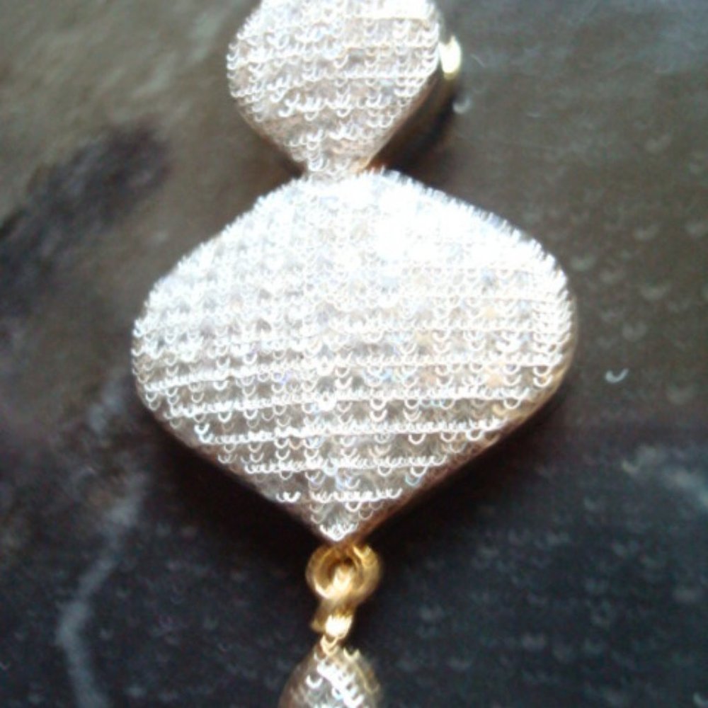 NIP CLEAR AUSTRIAN CRYSTALS PENDANT SET - Picture 8 of 11